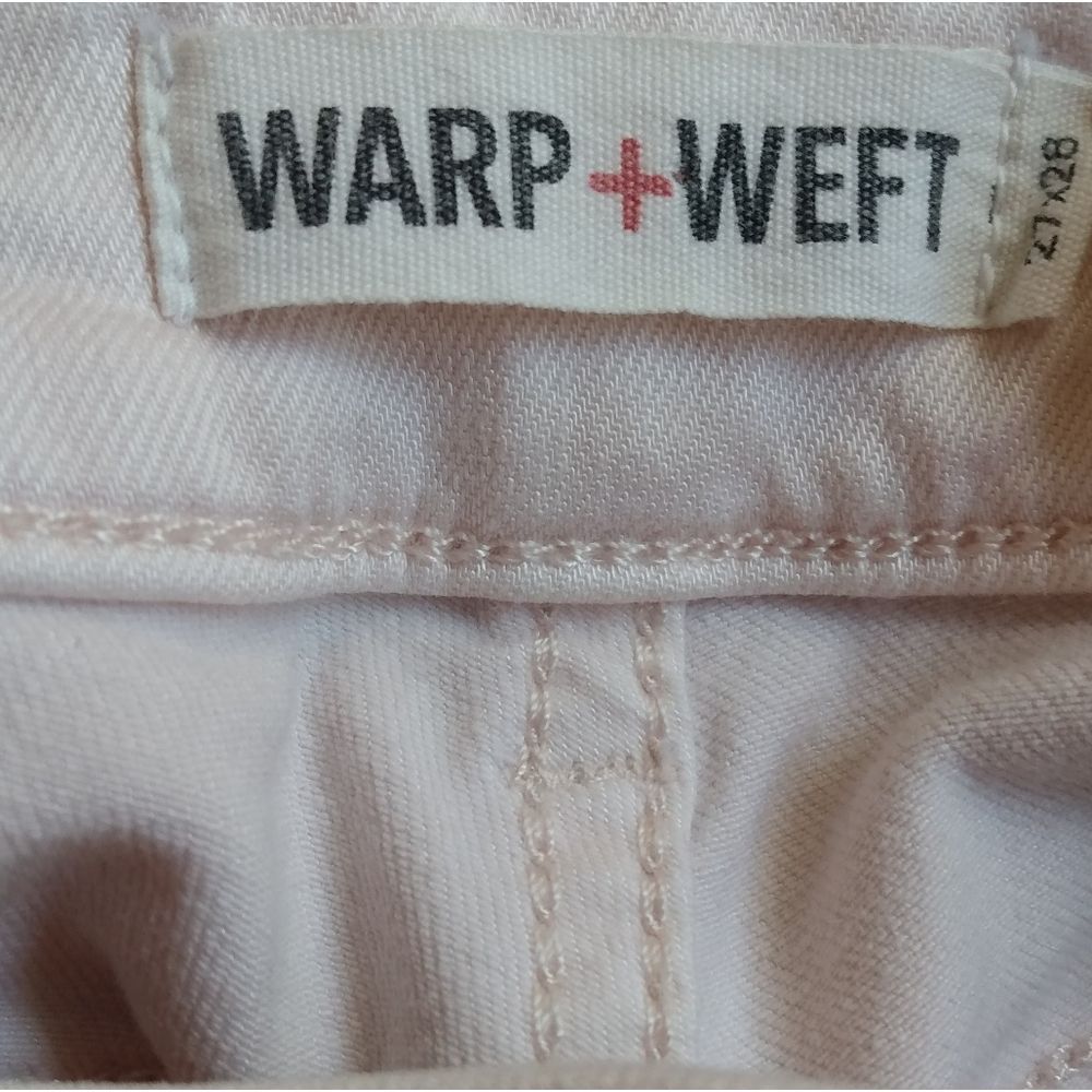 Warp+Weft Pink Jeans Women's Size 27 - Picture 4 of 5